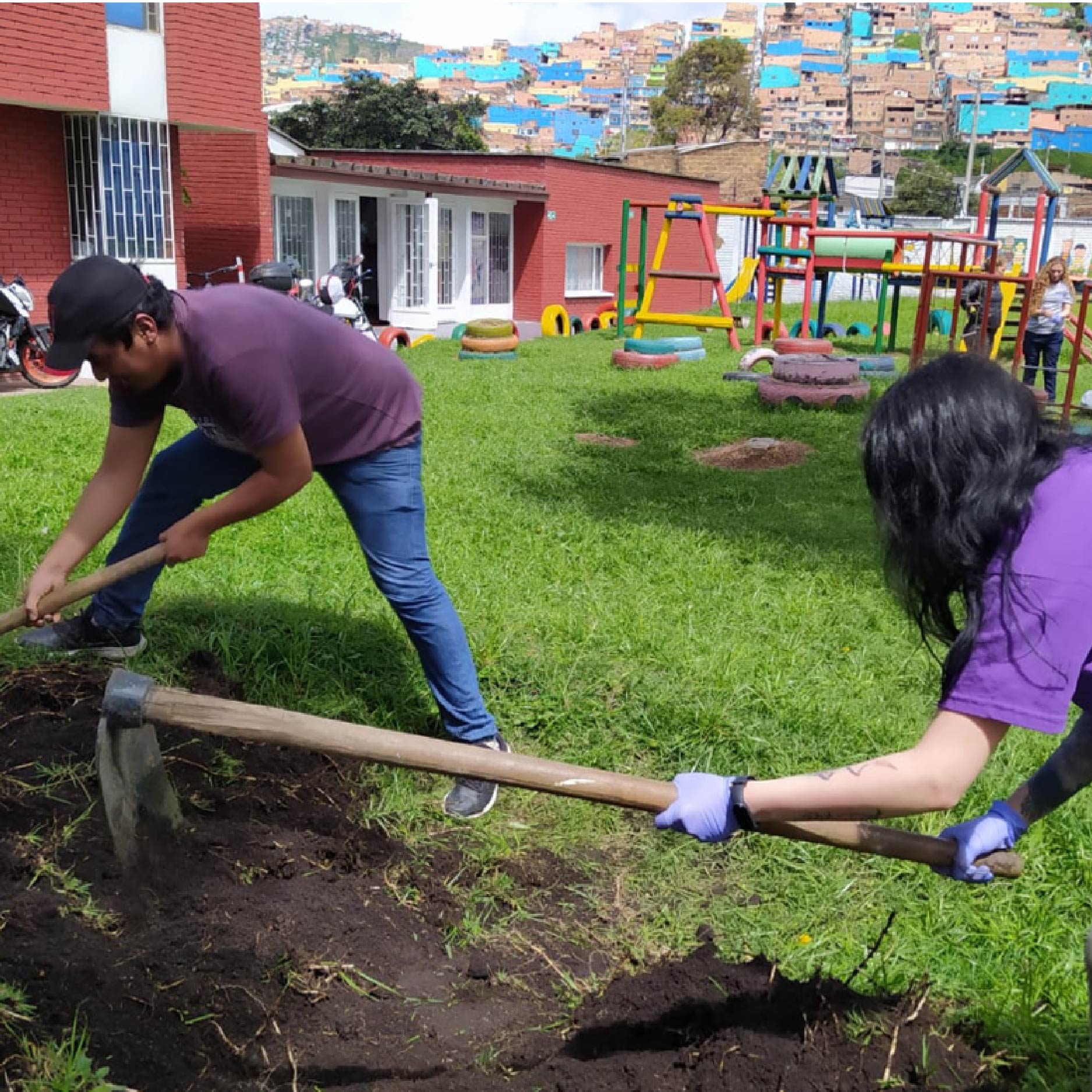 Aldeamicos en actividades de Labor Social 45