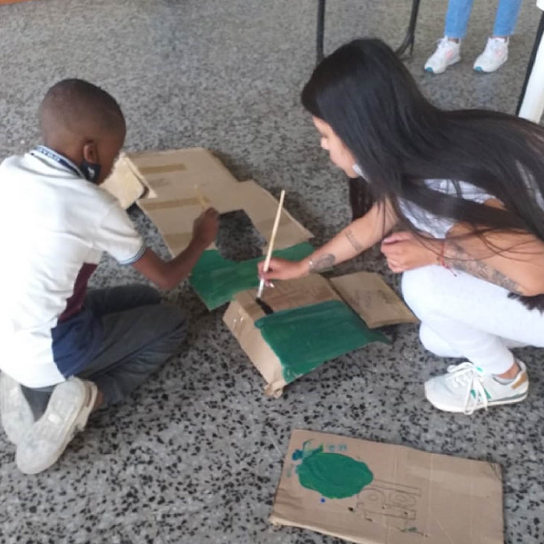 Aldeamicos en actividades de Labor Social 7