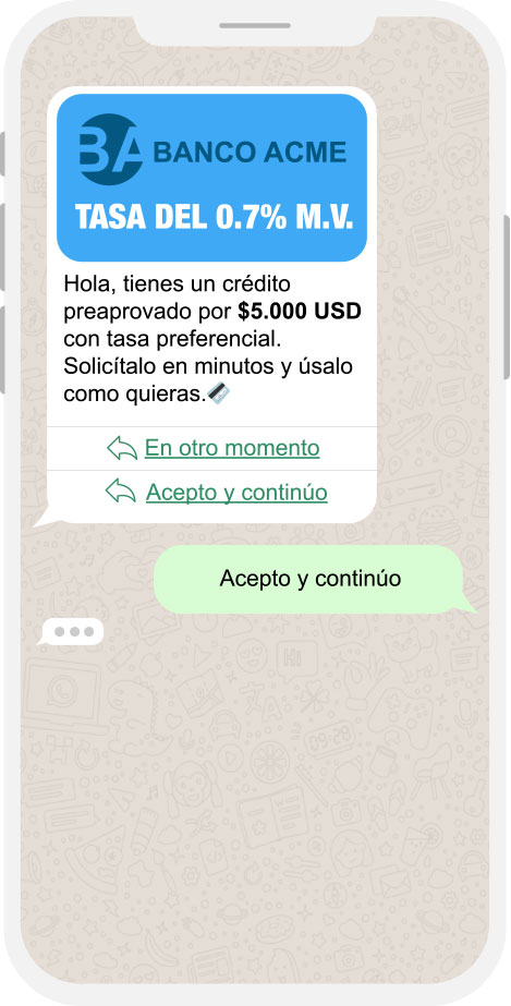 mensajes de marketing para el sector financiero